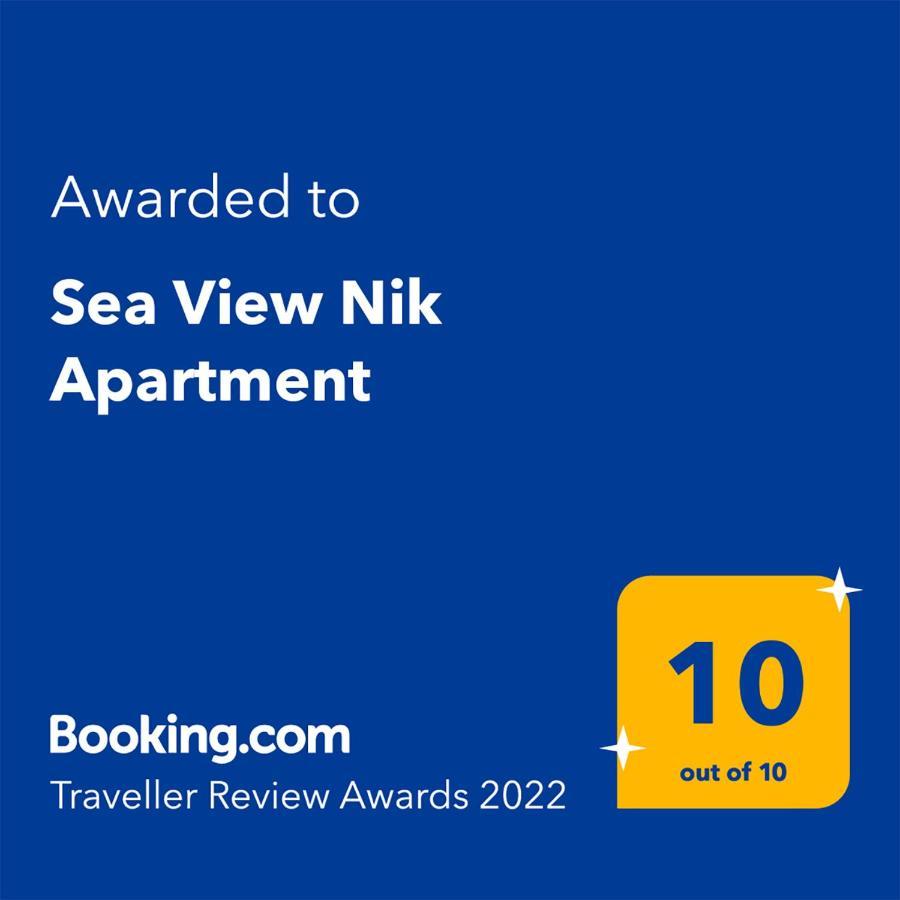 Sea View Nik Apartment Дуррес Экстерьер фото